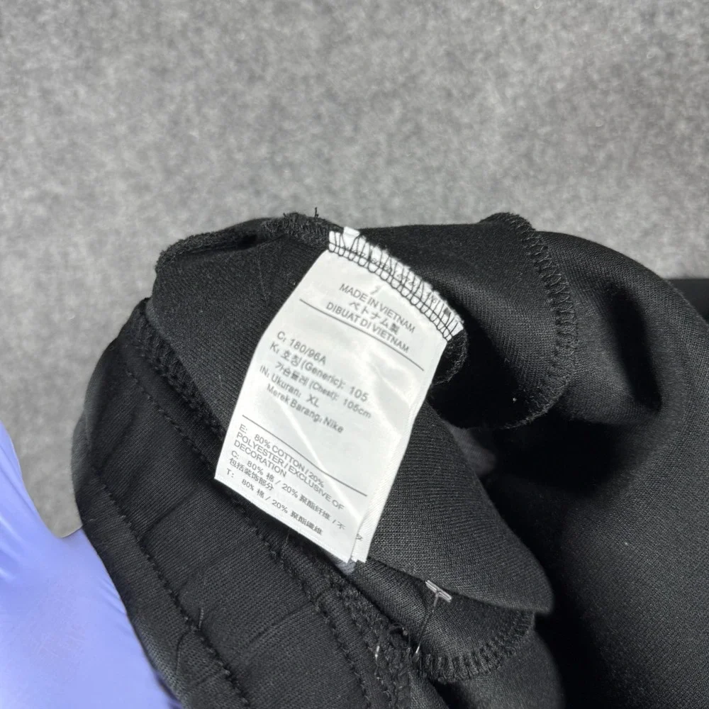 Nike Tech Fleece Joggers Youth XL Black Grey Colorblock CU4496-013